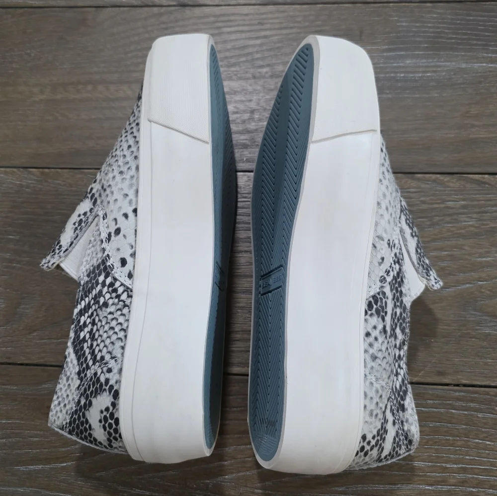 SeaVees Baja Mulholland Platfrom Snakeskin Sneakers, Women's Size 7